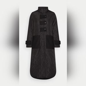 [NEW] Military Inspired Lightweight Quilted Coat Size 36